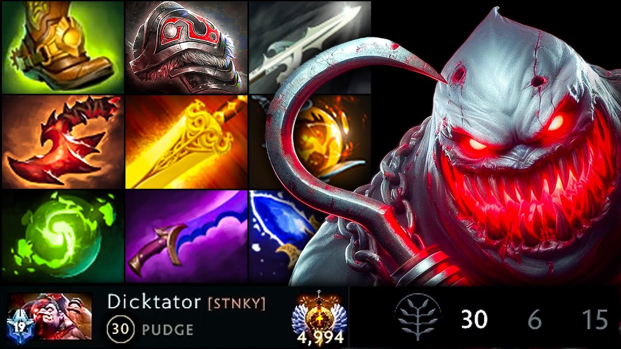 🔥 30 KILLS Pudge MID - Extremely Imba AoE Burn Damage Radiance Shiva & Agh | Pudge Official