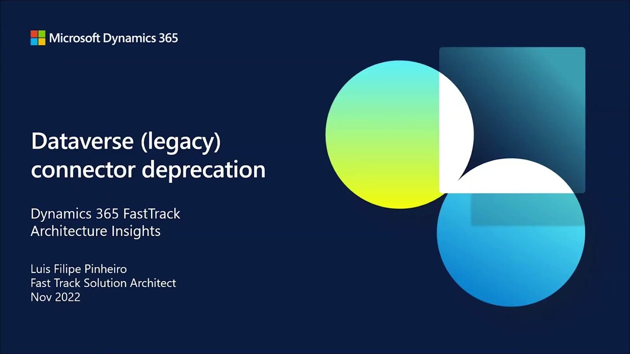 Dataverse Legacy Connector Deprecation