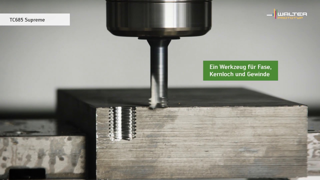 SUPREME GEWINDEWERKZEUGE: Spezialisten für die Hartbearbeitung.