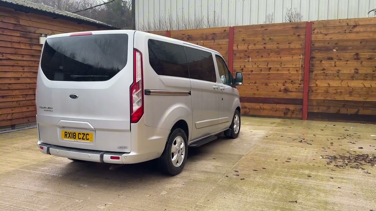 RX18 CZC SILVER FORD TRANSPORTER WAV
