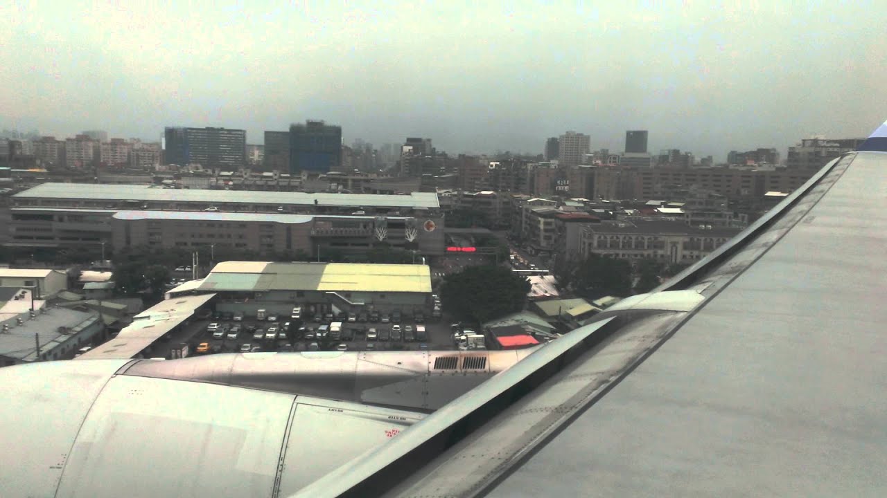 中華航空 China Airlines：日本東京(羽田 HND) → 台北(松山 TSA)  【 降落停靠 】(2)
