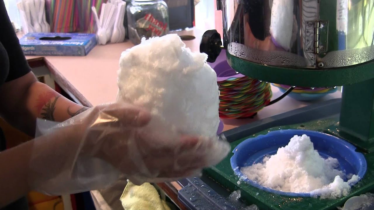 Scandinavian Shave Ice - Shave Ice Making Tutorial 2