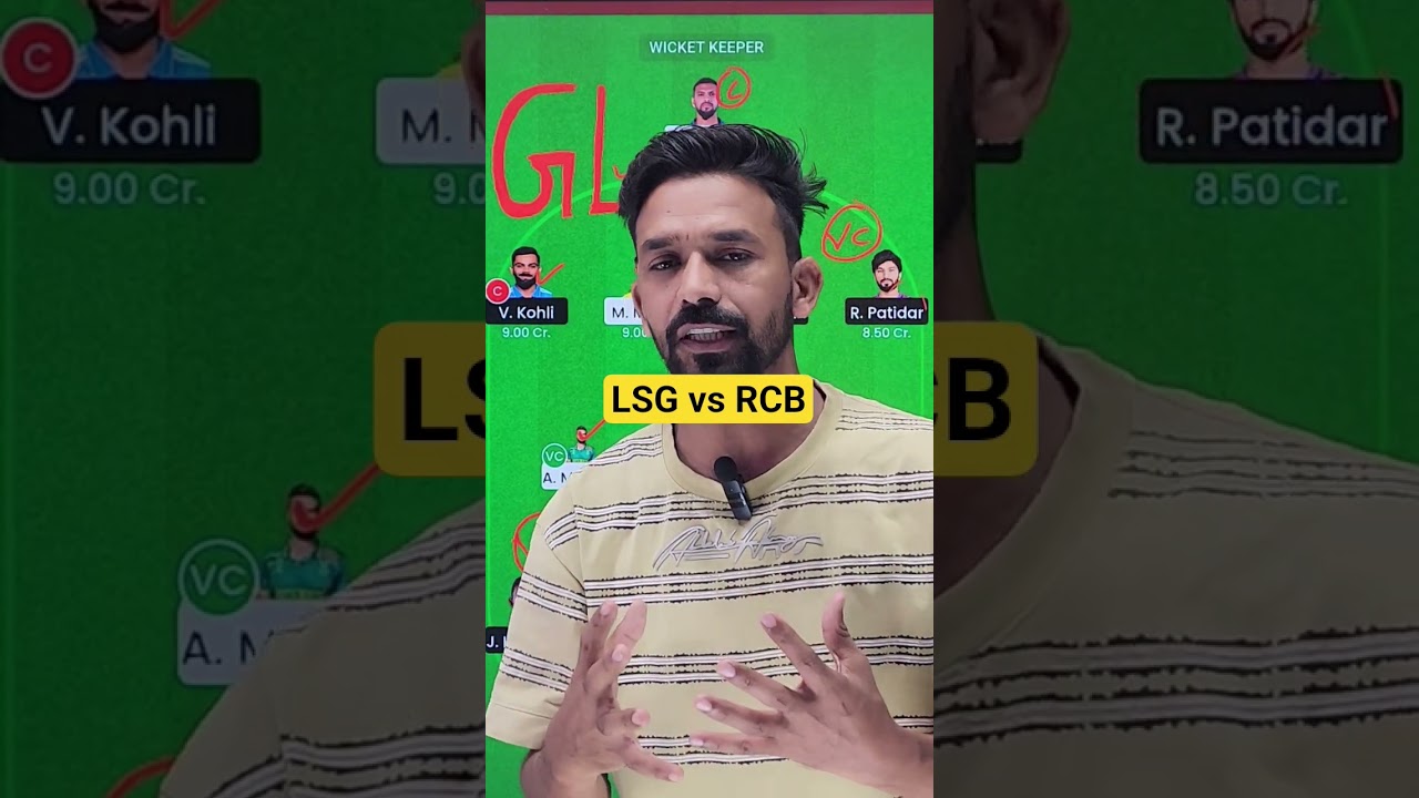 LSG vs RCB Today Match Prediction | Lucknow vs Bengaluru IPL 2026 | LSG vs RCB Dream11 Prediction