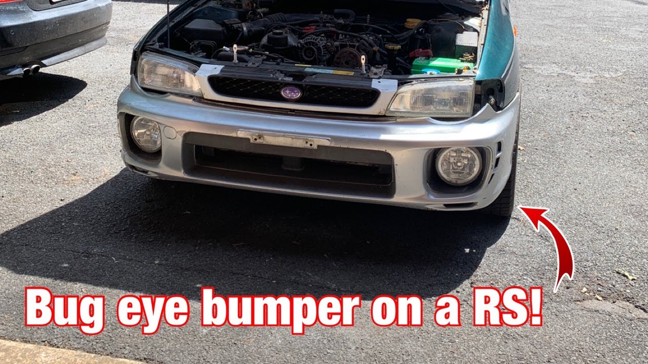 Installing A WRX Bug Eye Bumper On My Impreza GC8!! | Pt.1