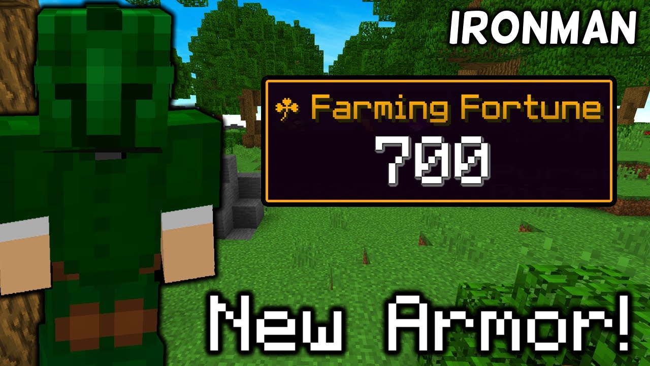 THIS NEW ARMOR IS CRAZY! (Hypixel Skyblock IRONMAN) [163]