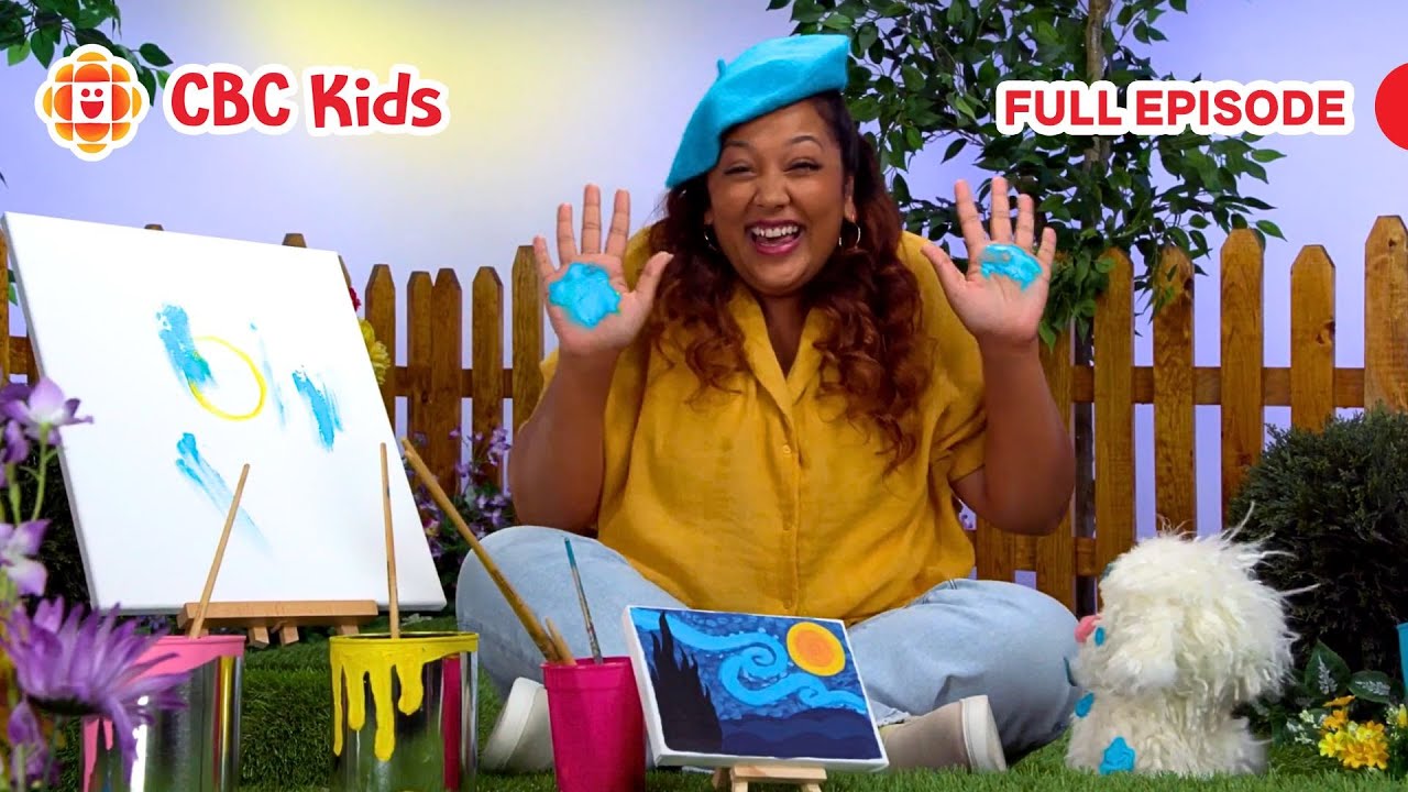 ASL Preschool Show | Paint (Silly Paws) | CBC Kids