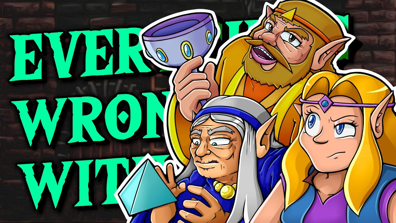 Everything Wrong With Zelda: The Wand of Gamelon w 27 i p&oacute;ł minuty