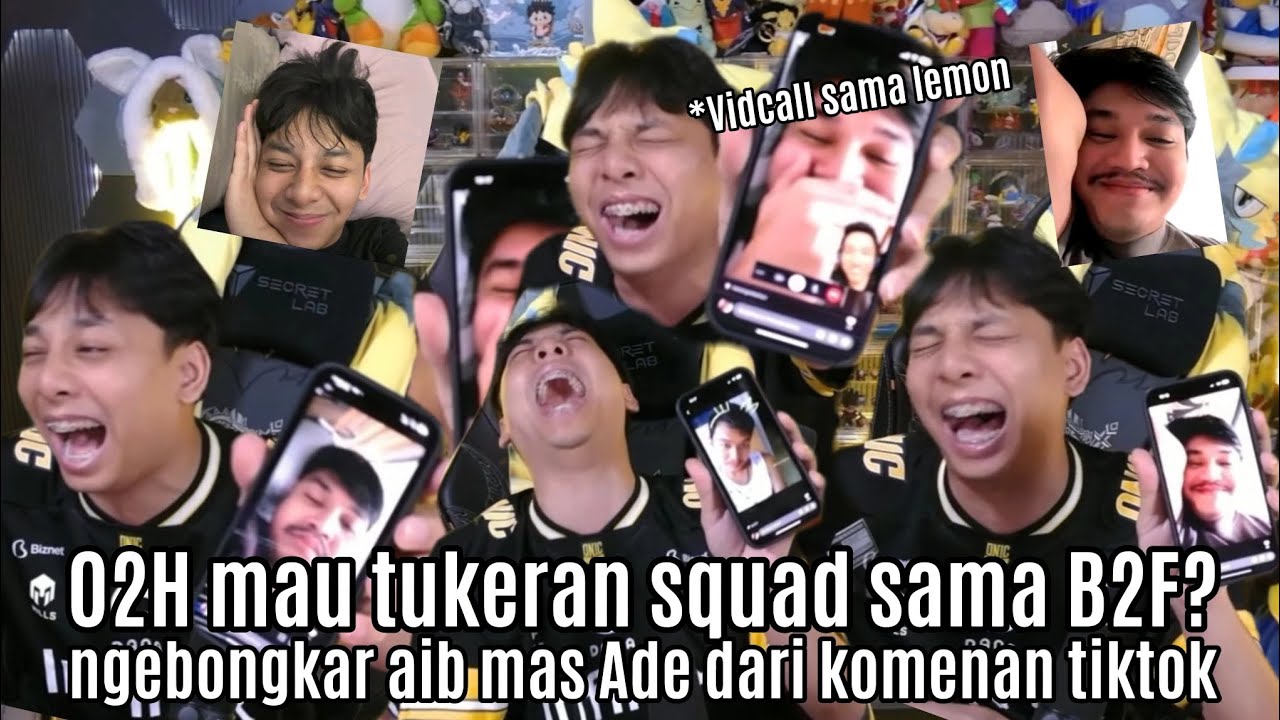 O2H mau tukeran squad sama B2F???