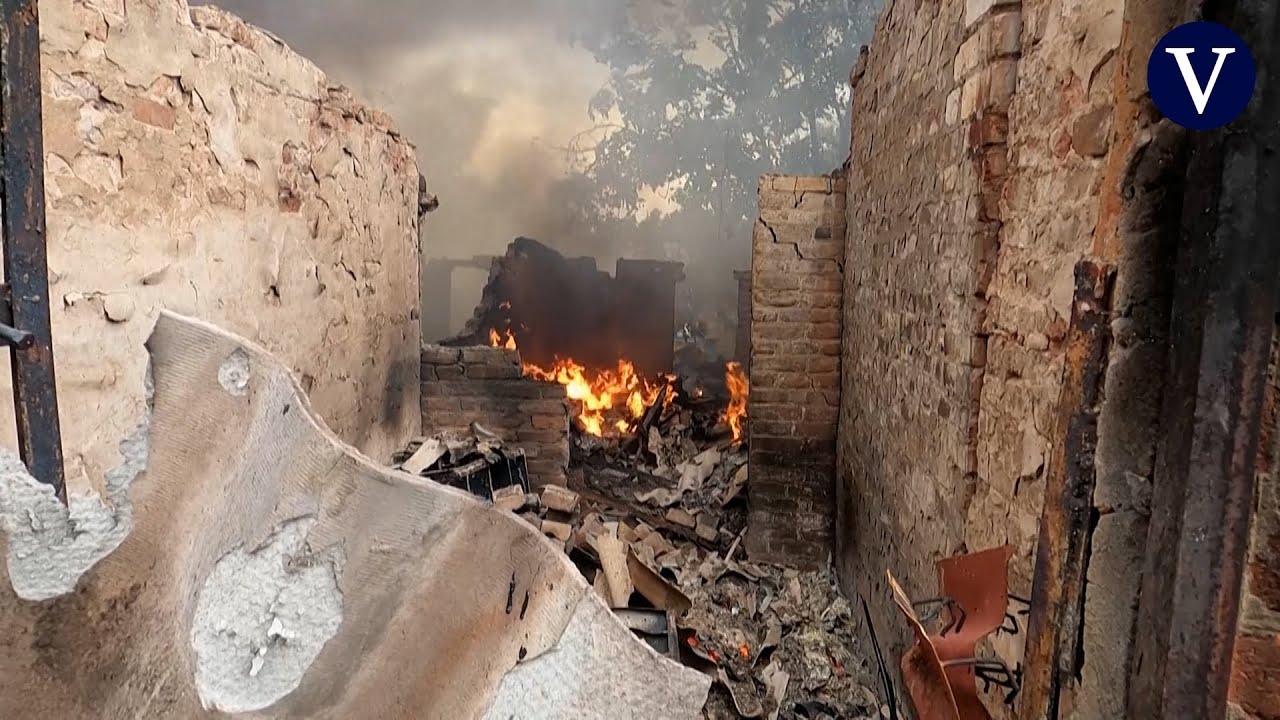 Soledar, la ciudad en el frente de Donetsk bajo constante bombardeo ruso