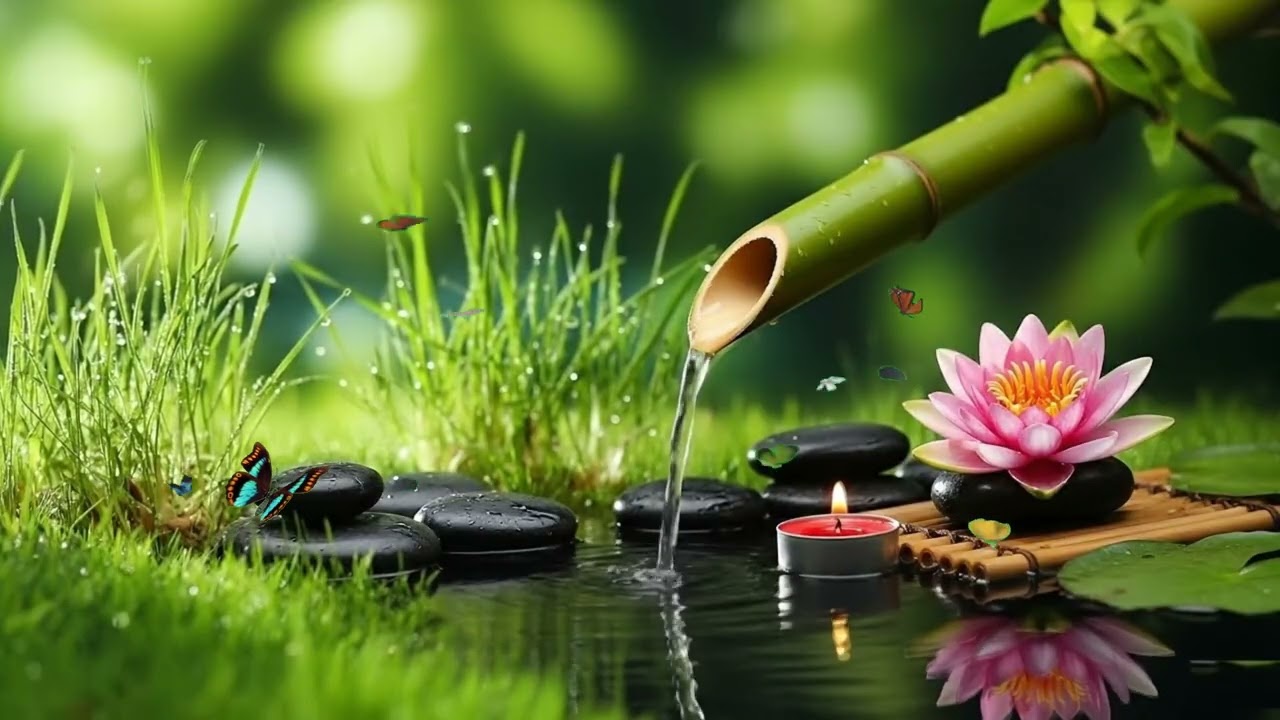 Deep Bamboo Forest Relaxation 🌿 Soft Piano Music