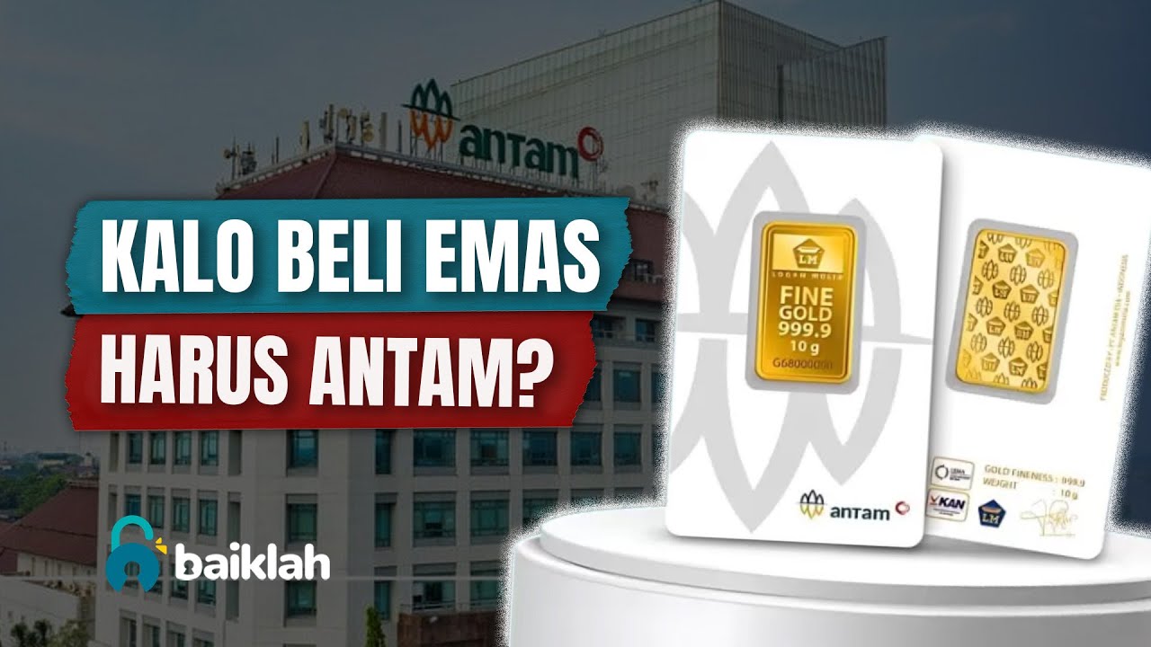 Antam Sekarang Dipuja, Emang Emas Batangan Lain Jelek Gitu?