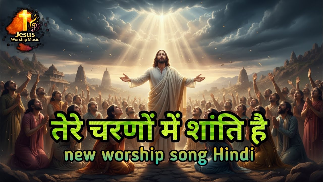 तेरे चरणों में शांति है || new Jesus worship song Hindi 