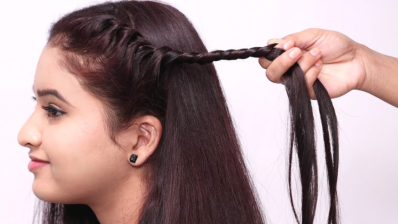 Cute Baby Hairstyle | Young girls hairstyle for medium hair | Baby Hairstyles