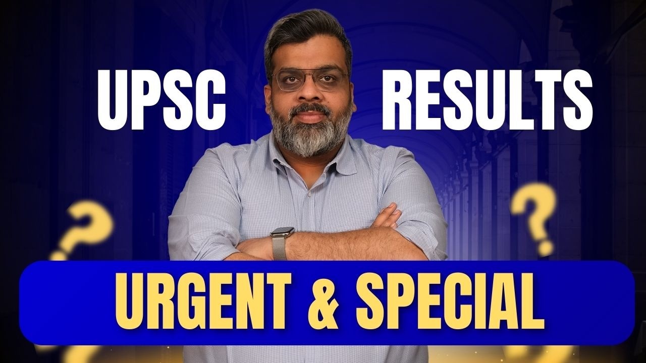 UPSC Results and Giving Back