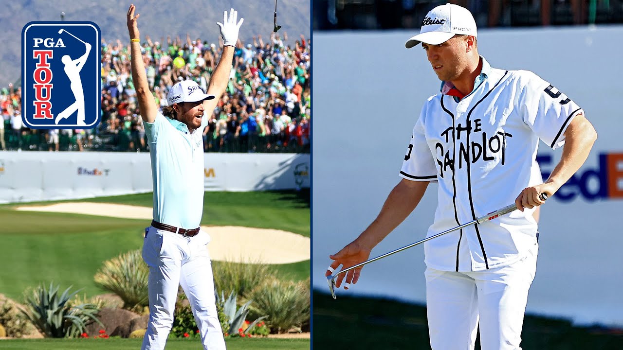 ACES & DRAMA… ELECTRIC Moments on No. 16 at WM Phoenix Open