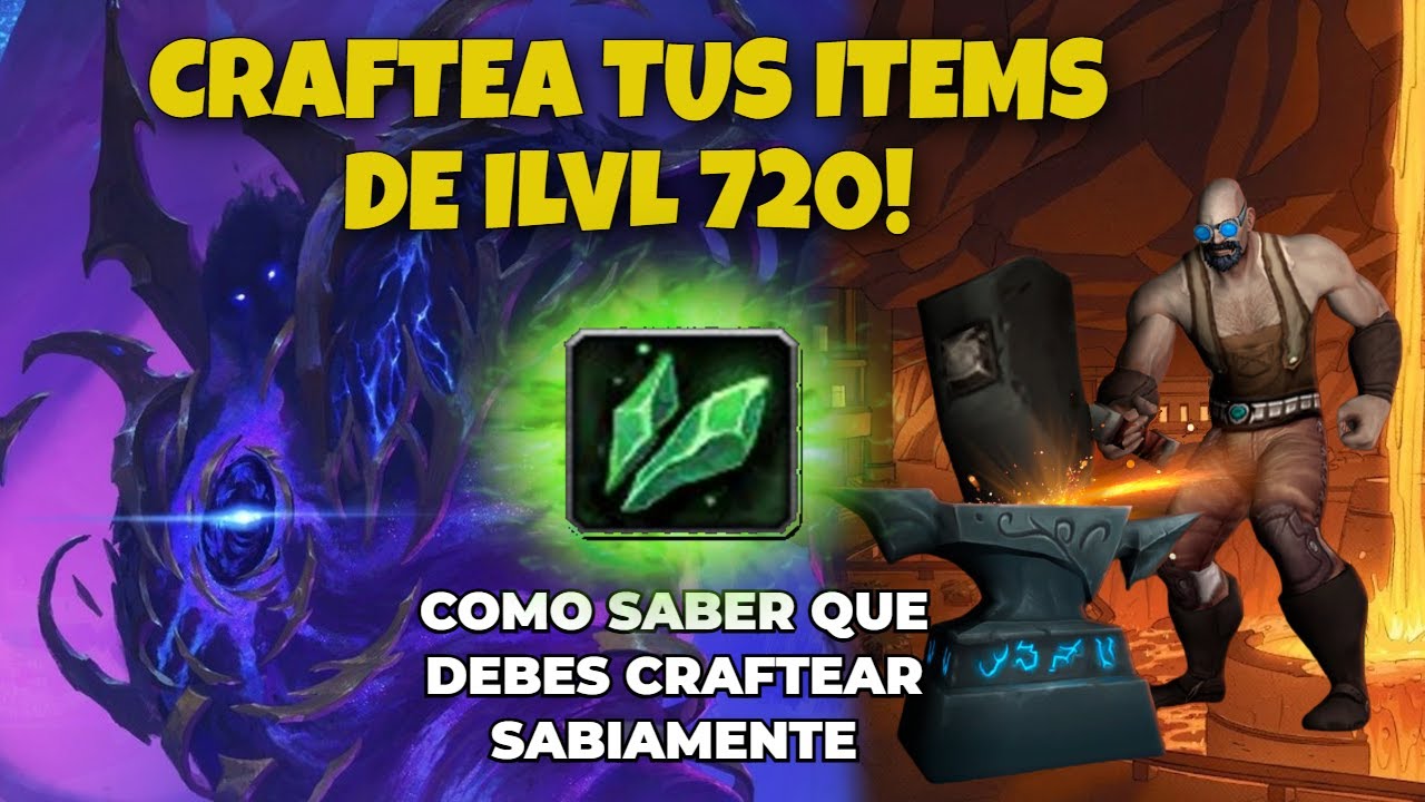 🤓GUIA RAPIDA de 0: Como craftear tus mejores items con ADORNOS en THE WAR WITHIN - TEMPORADA 3