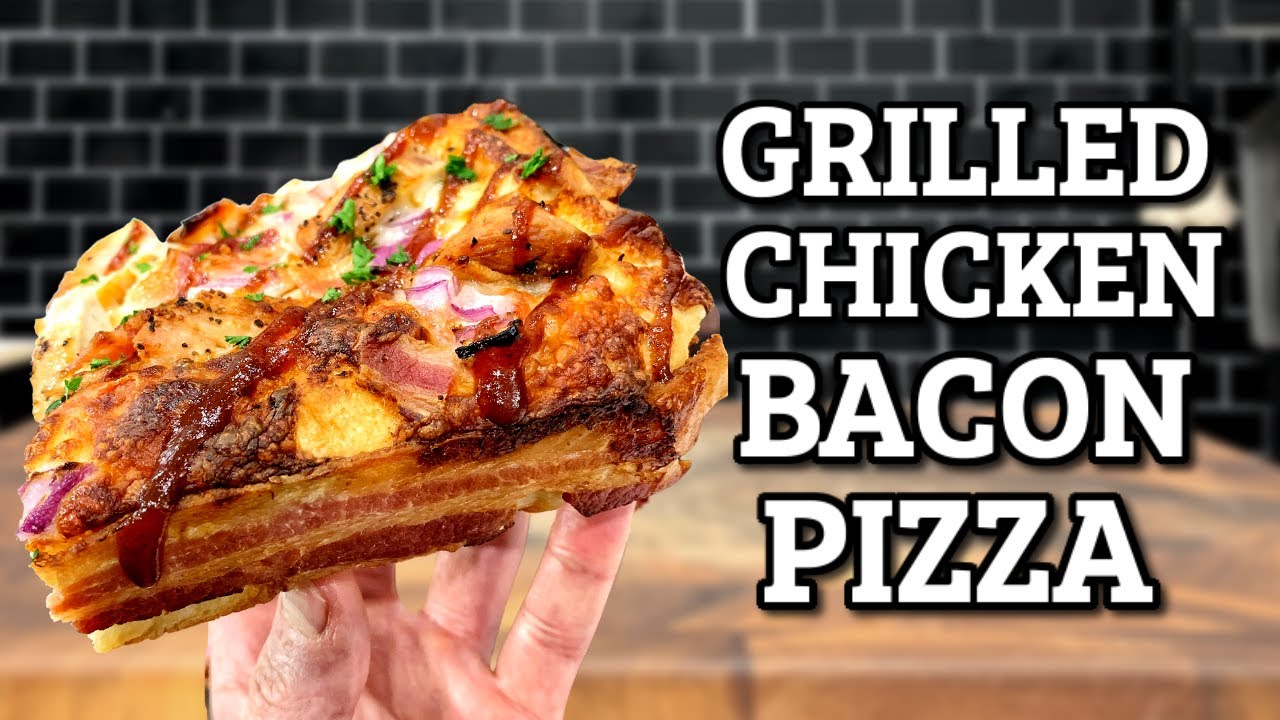 This Pizza's Crust Is Made Out Of BACON!!