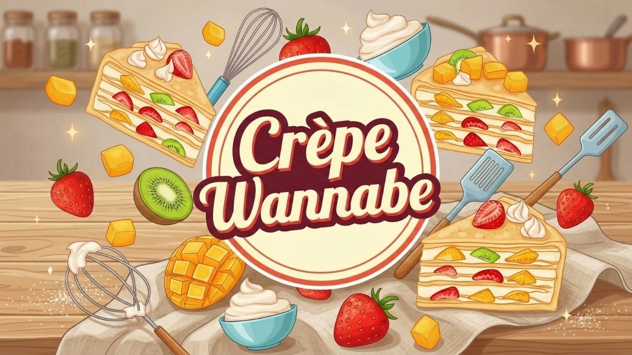 🫓 CREPES Layers 🥭 Loaded with Fruits 🔴LIVE! Vendor 🎶