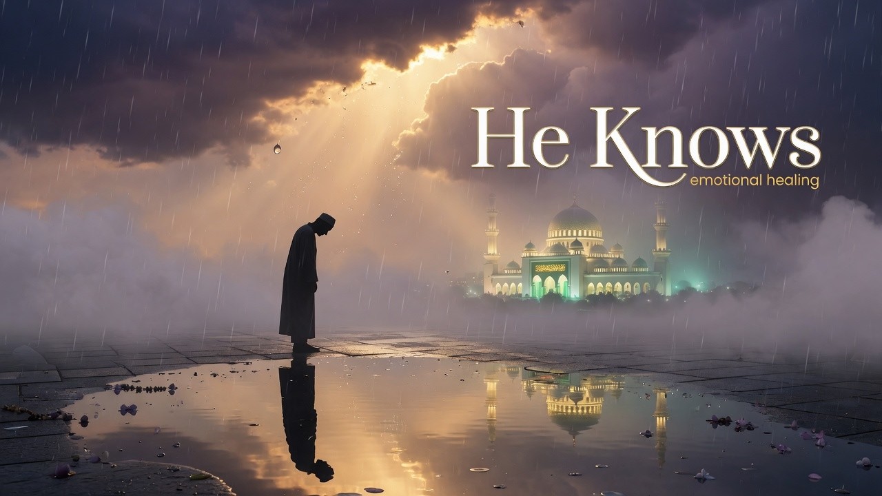 He Knows My Tears 🌙 Emotional Spiritual Nasheed | A Song for Broken Hearts