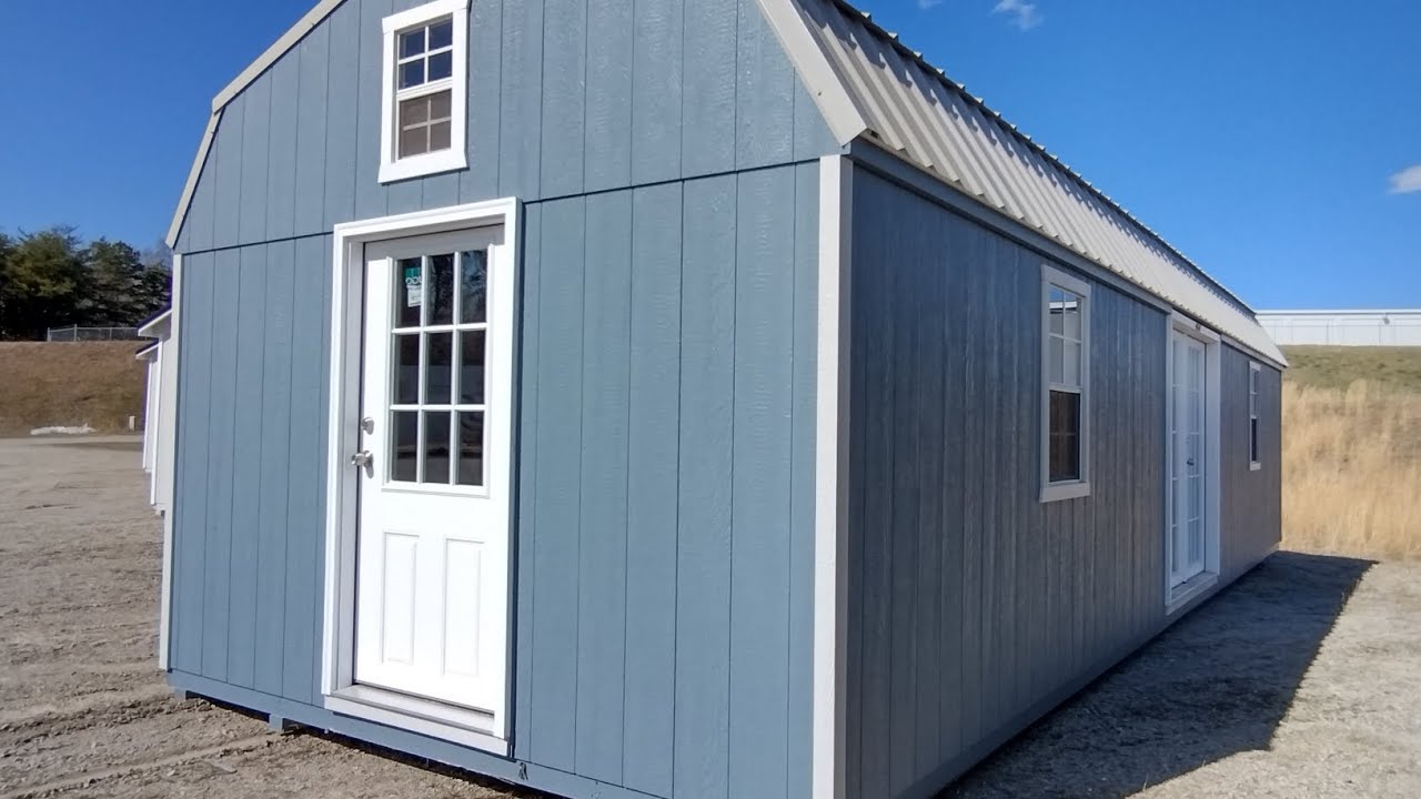 12x40 size Highbarn with Partition wall 8ft loft
