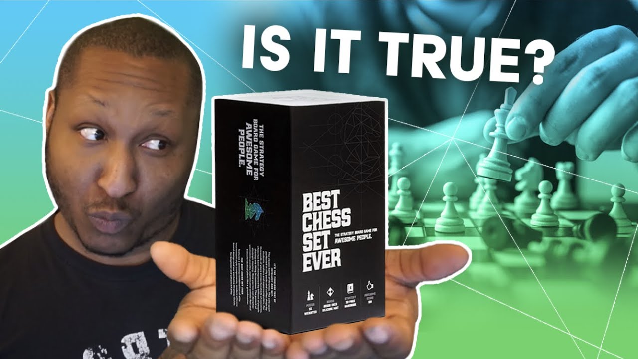Best Chess Set Ever? New Tempest Chess Clock? - UNBOXING