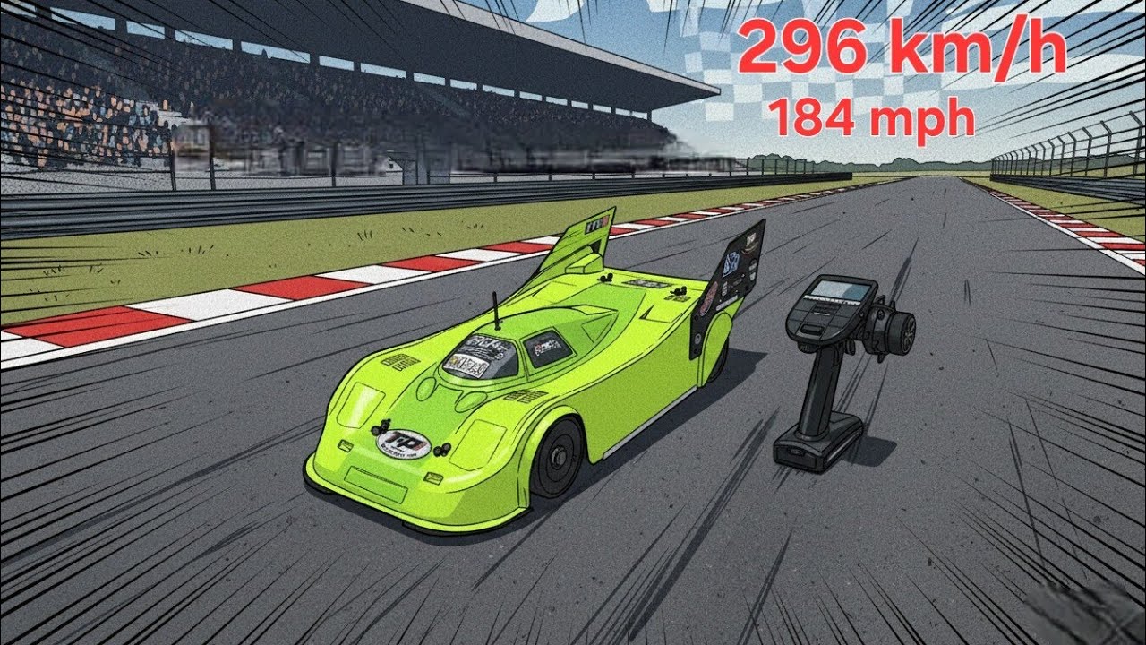 Hobao VTE2 296 km/h ONYX 184MPH Deltaplastik Scorched Speedrun