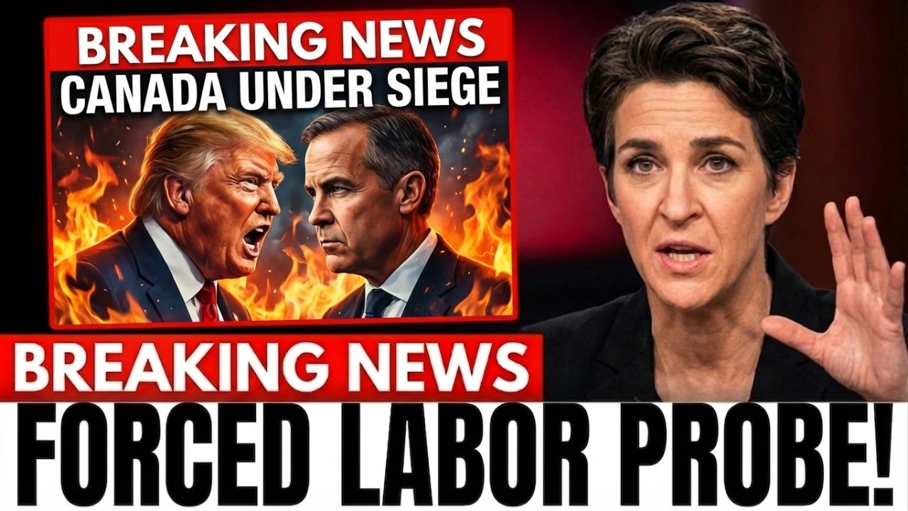BREAKING: Trump's FORCED Labor Probe TARGETS Canada | Rachel Maddow