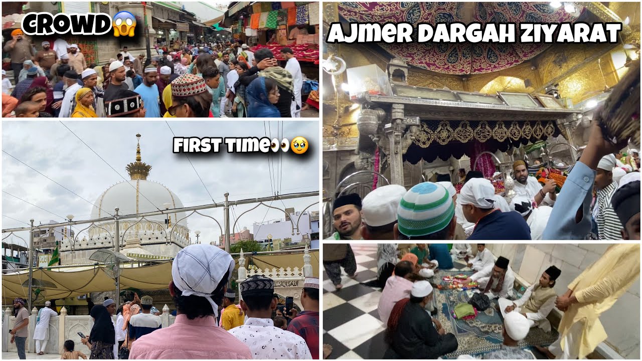 Ajmer Sharif Dargah Ziyarat || First Time Saw Ajmer Sharif Dargah || Ajmer Vlogs #ajmersharif #vlogs