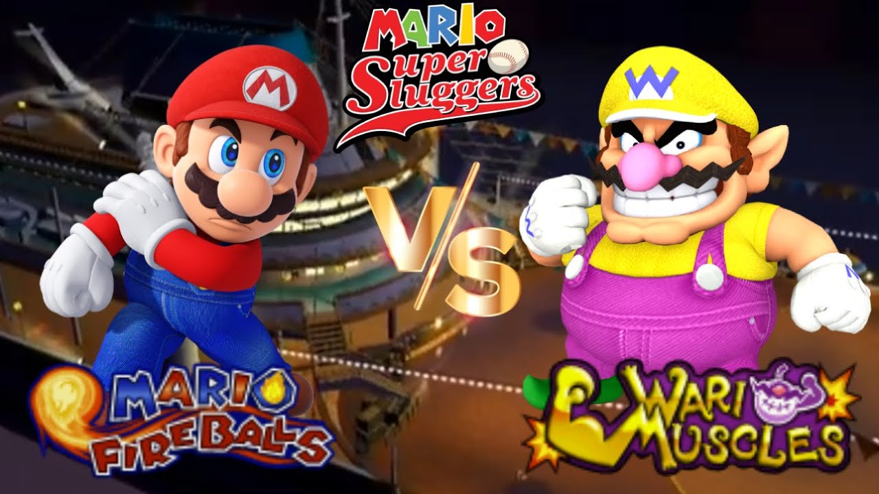 Super Mario Sluggers - Season 15 Game 10 Mario vs Wario [Daisy Cruiser Night]