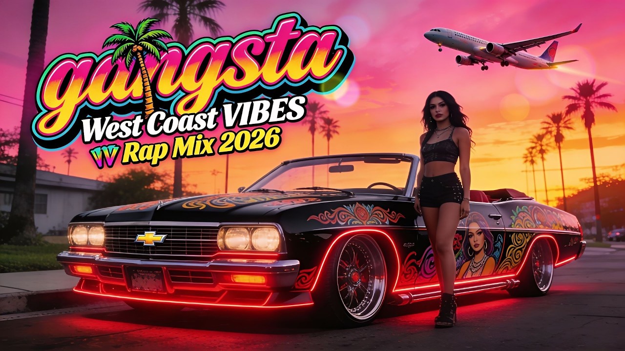West Coast Rap Hip Hop New Epic Music Mix 2026 | LA Street Bangers California 90s Hard Gangsta Beats