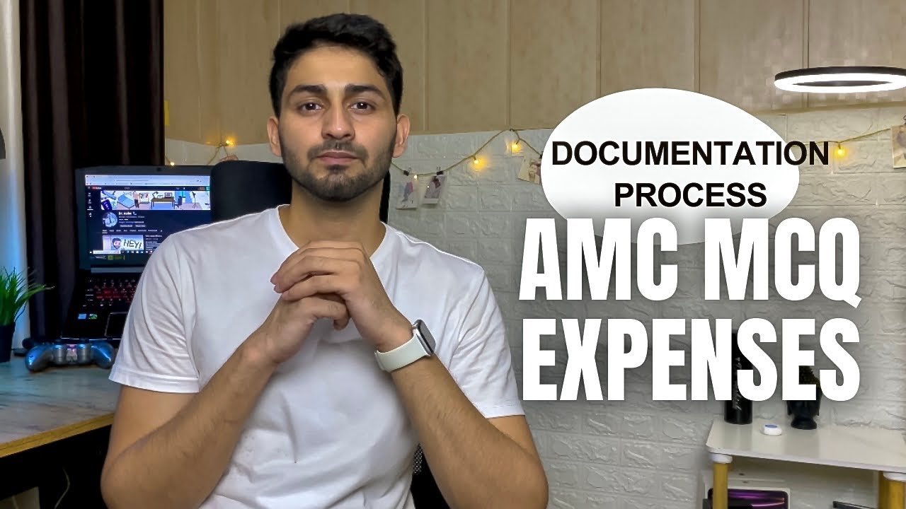 AMC MCQ Documentation & Expenses | Dr. Ashy