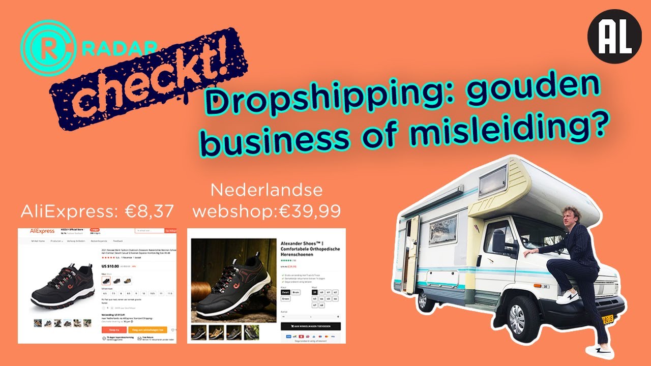 Onvindbare dropshipper ontmaskerd door Radar Checkt!