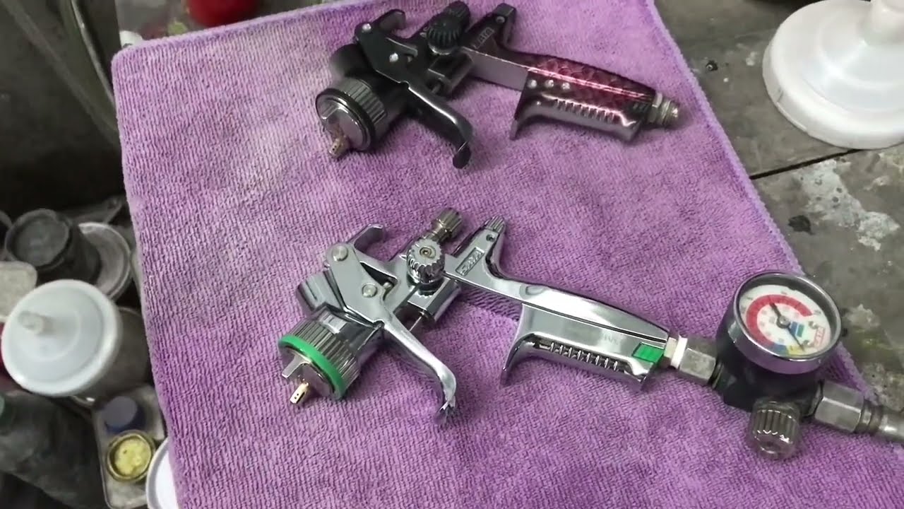 “PERTAMA DI INDONESIA..??!” 😱 Tes Drive Spraygun SATA Minijet 4400b HVLP 1.4 SR