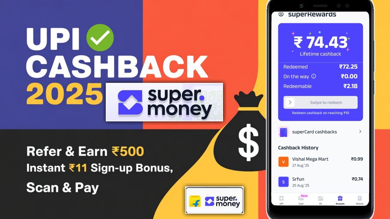 Super Money UPI App Kaise Use Kare | Flipkart Super Money App Full Guide 2025