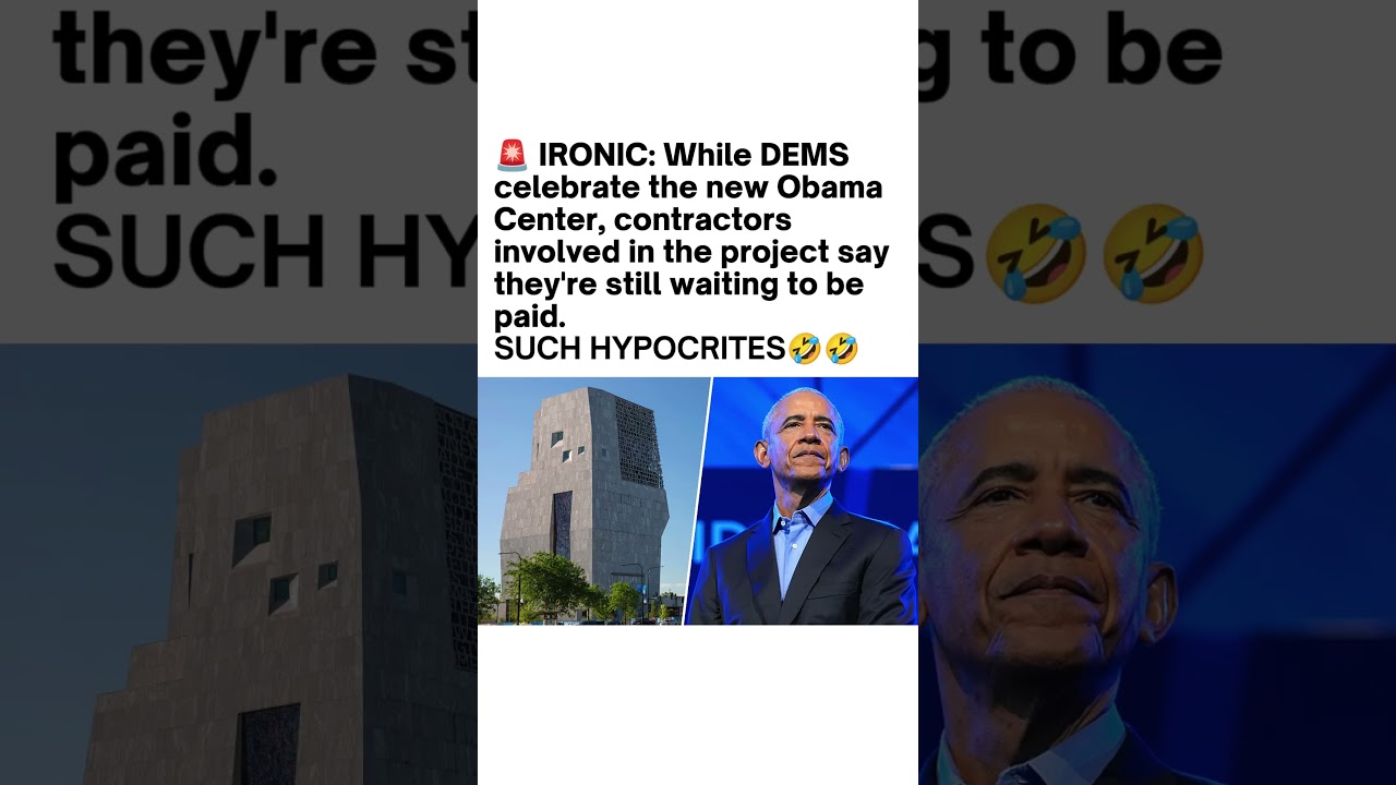 Obama Center Payment Controversy? 🚨