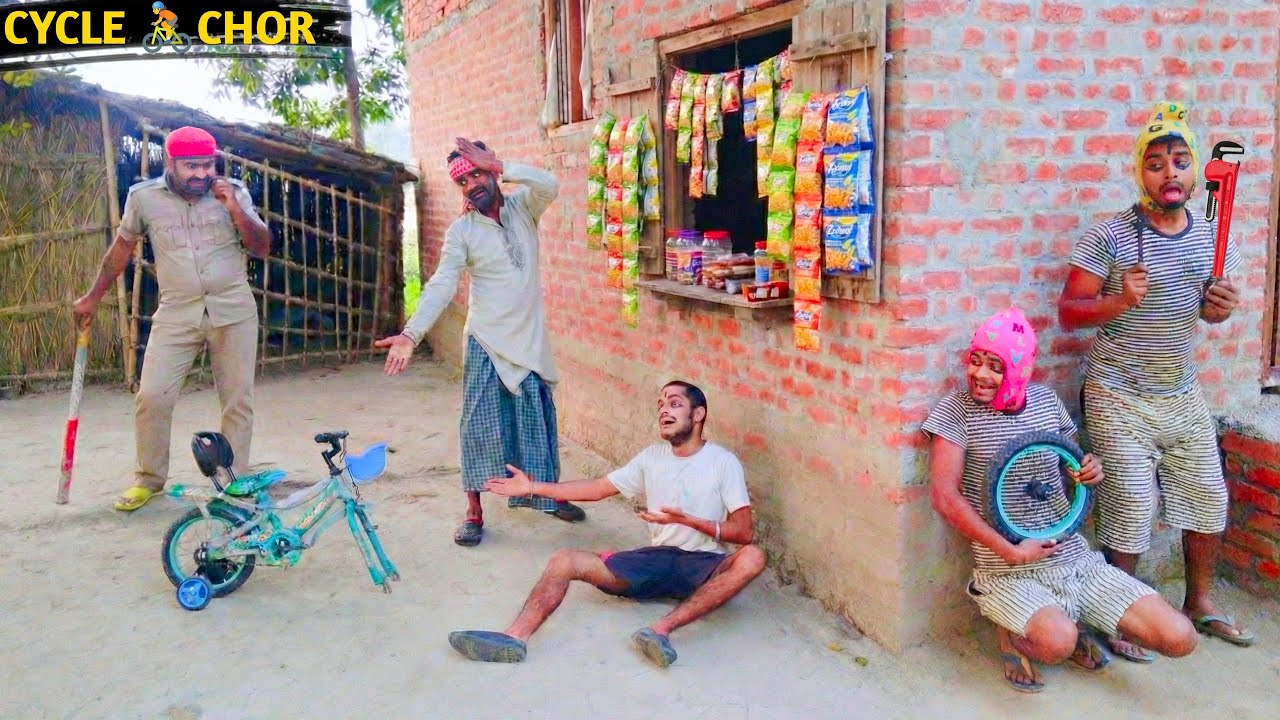CYCLE CHOR || Must Watch Shaitan Kids v/s Cycle Chor New Comedy Video || Bindas Fun Nonstop