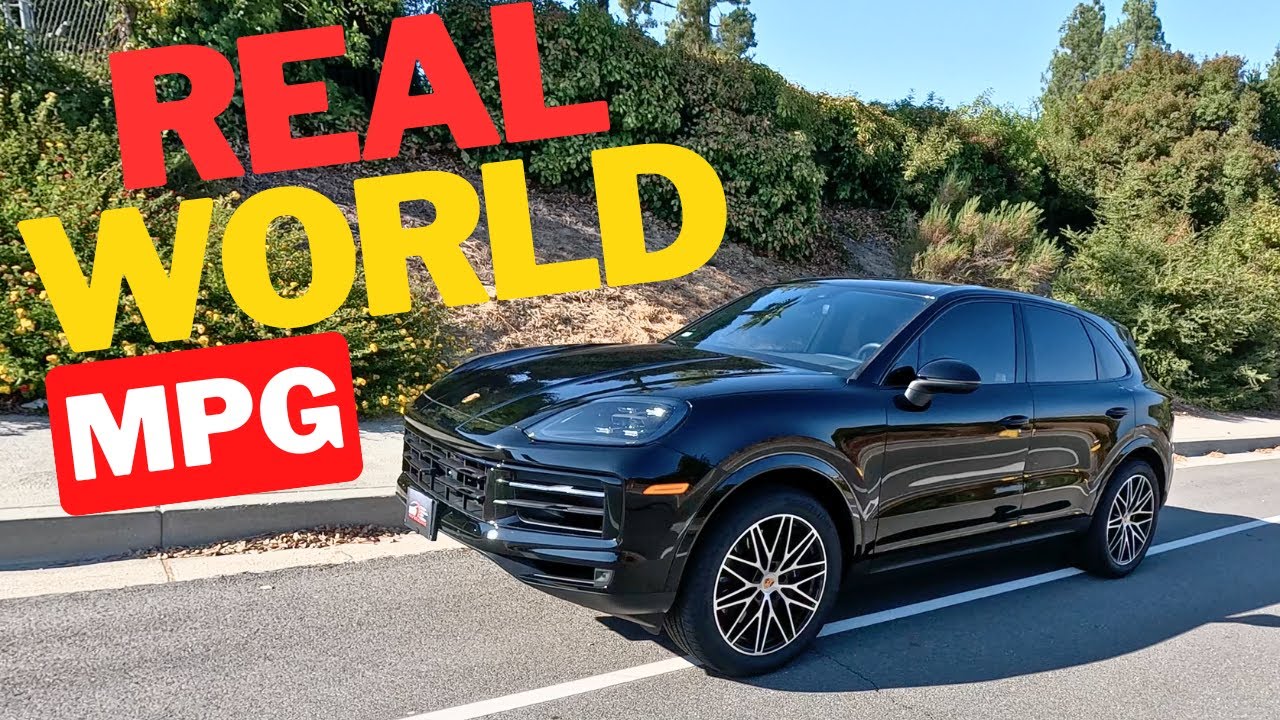 Экономия топлива Porsche Cayenne 2024 года в реальных условиях по сравнению с BMW X5