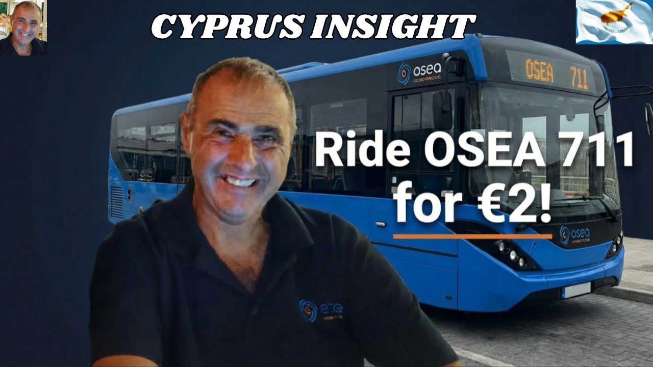 ЛАРНАКА - ПАРАЛИМНИ. Всего 2 евро на автобусе 711!!!