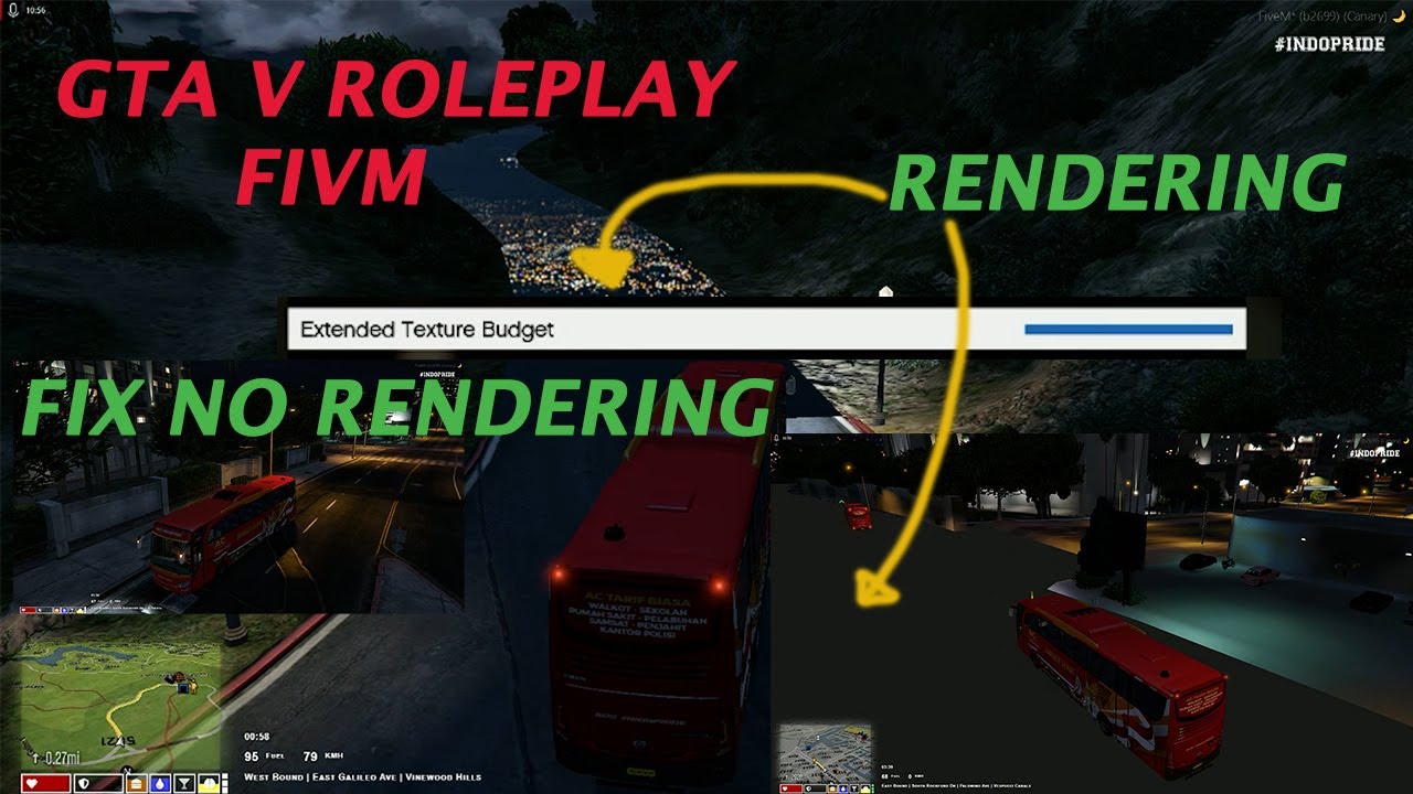 CARA MENGATASI RENDERING GTA V ROLEPLAY FIVM #gtafivem