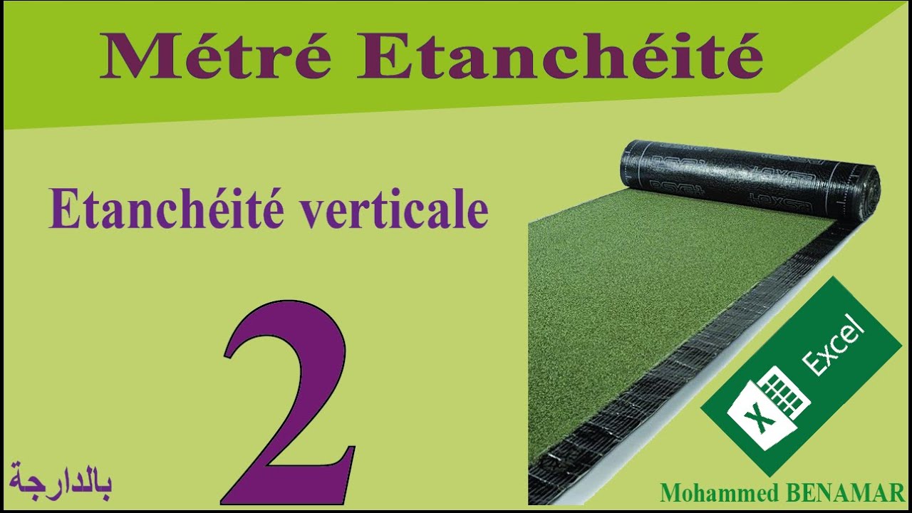 2- Métré étanchéité (Etanchéité verticale)