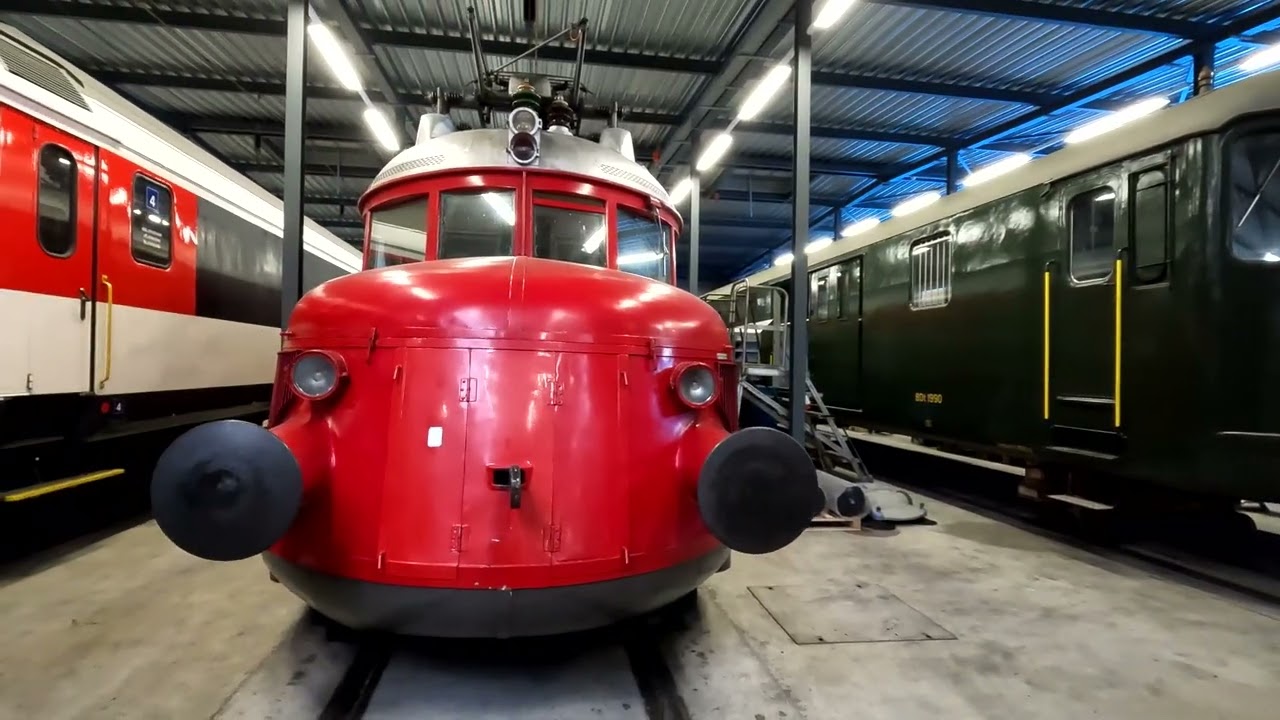 Trainspotter Olten Depotführung 21 10 2023