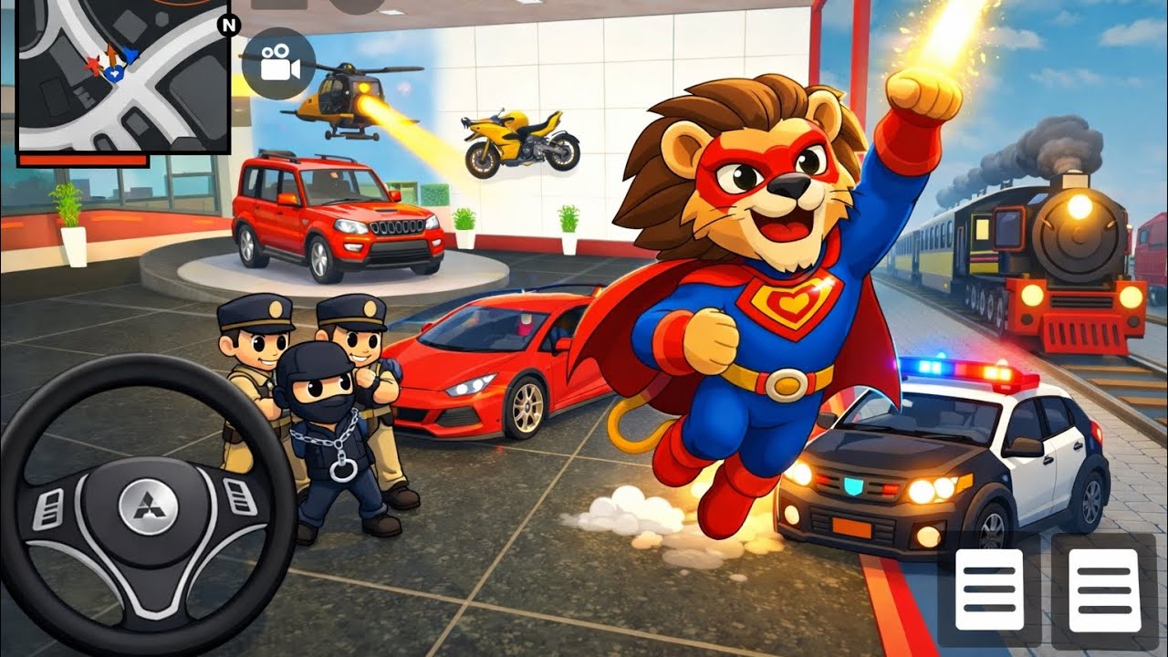 Doraemon Ke Liye Police Helicopter Purchase Krliya 💥🤩 Shinchan Come 💥🤯 Indian Theft Auto