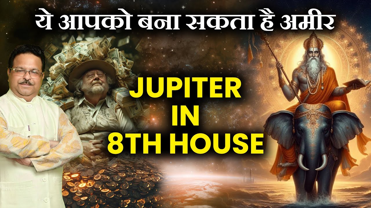 ये आपको बना सकता है अमीर  | Jupiter in 8th House in Lal Kitab Astrology