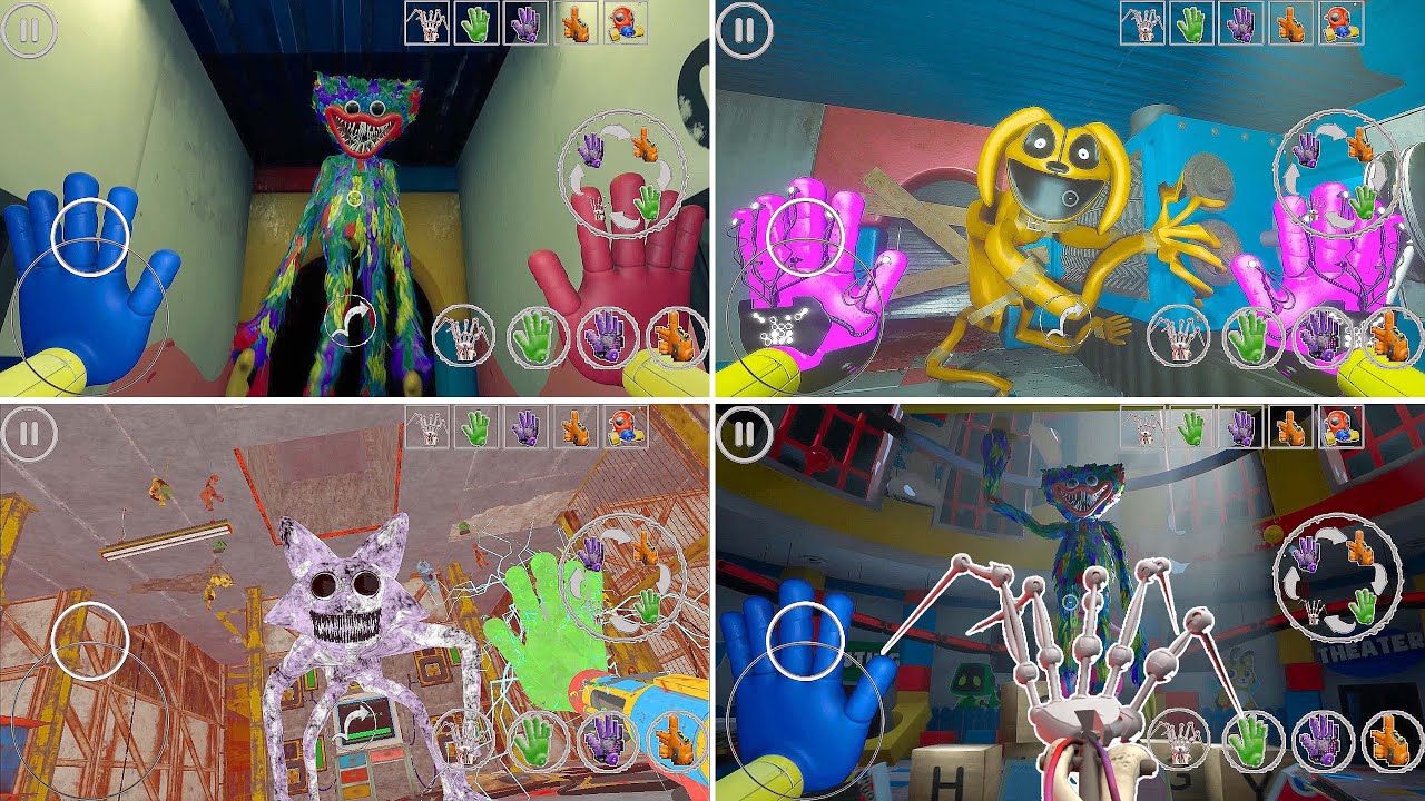 Watch All The New Jumpscares In Poppy Playtime 1-2-3-4 Mobile Full Game (dogdaymommy, Zoonomaly)#8