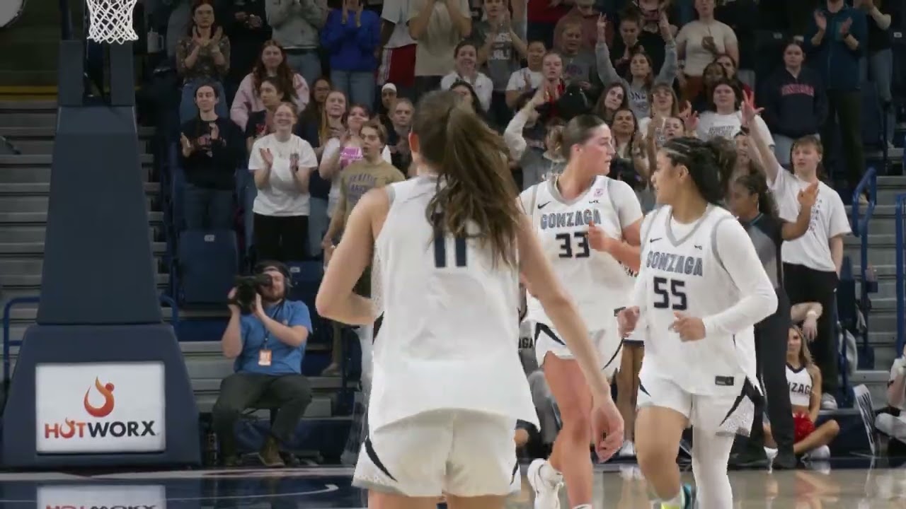 Highlights: Gonzaga Women's Basketball vs Saint Mary's