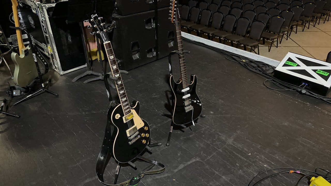 Probando sonido en Indianápolis