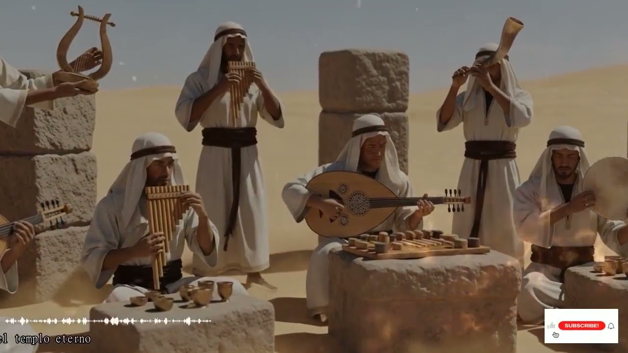 En Sión Antigua Se Elevan Shofar Y Arpas Del Templo En Cánticos De Adoración A Adonai
