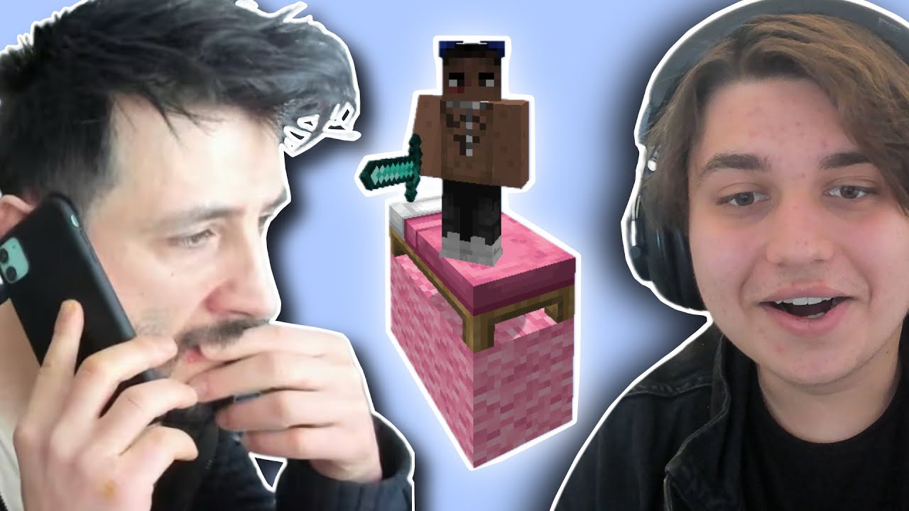 SİNİRLENDİĞİM ANDA ARADI! 📞 Ekiple Minecraft (Tek Blok Bed Wars)