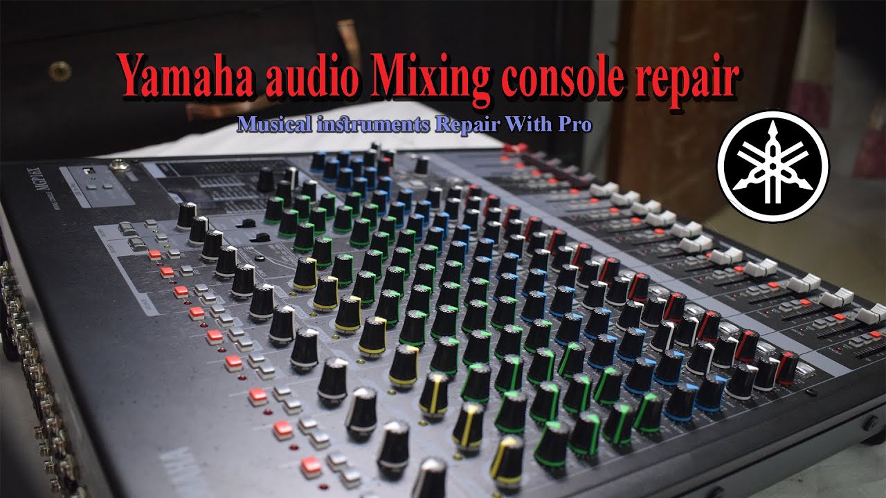 Repair Yamaha mgp16x Audio mixter
