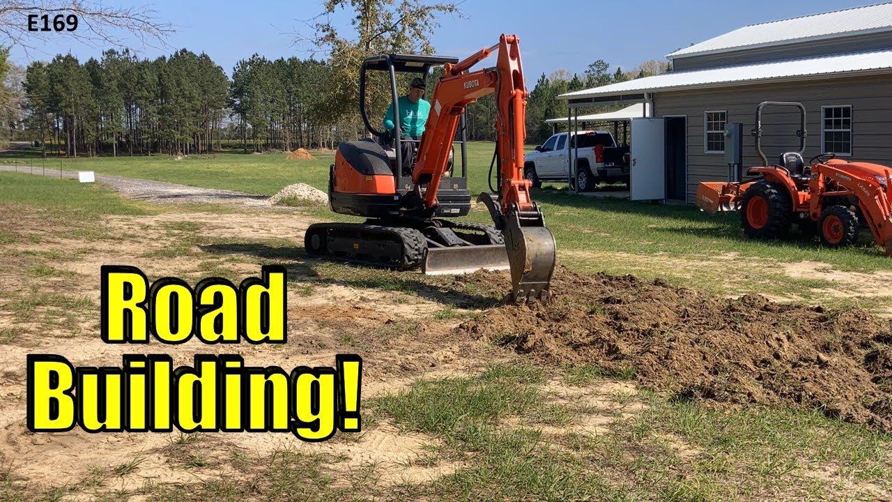 Is a Mini Excavator the Right Tool to Build a Gravel Driveway?